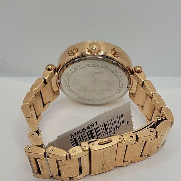 Michael Kors MK5491 Women's Stainless Steel Analog Dial Quartz Wrist Watch AM216 - Picture 11 of 11